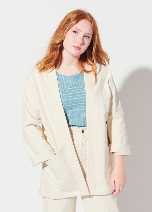 bergie jacket cream view 2