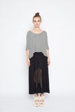 porthole maxi skirt view 1