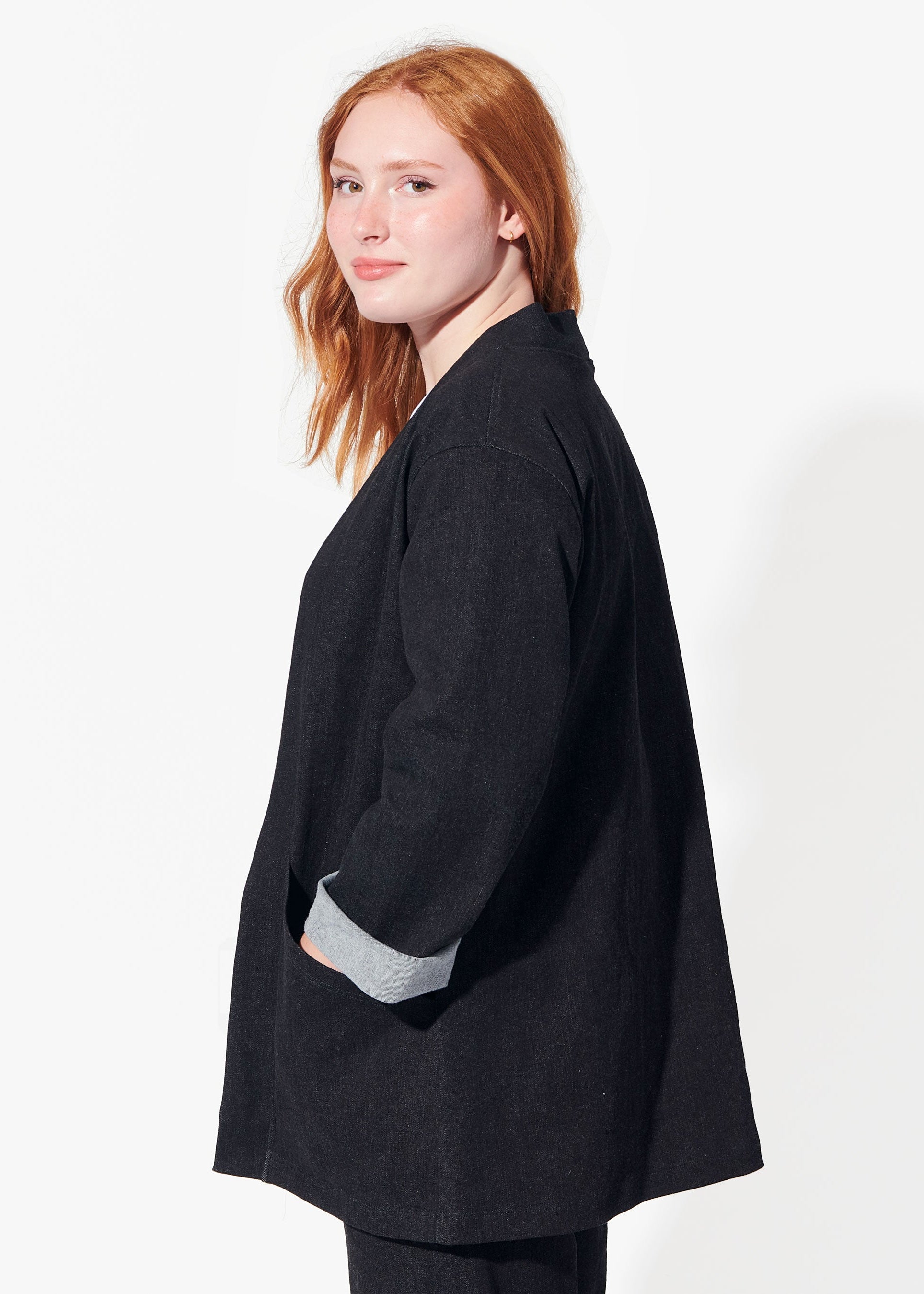 bergie jacket black view 4