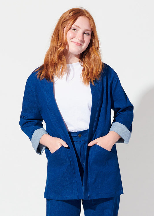 bergie jacket blue view 1