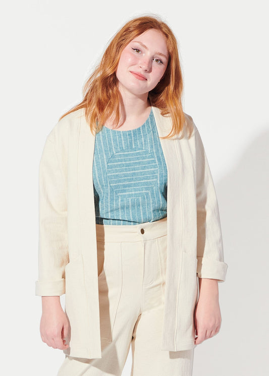 bergie jacket cream view 1