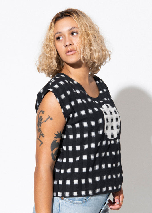 daphne blouse black view 2