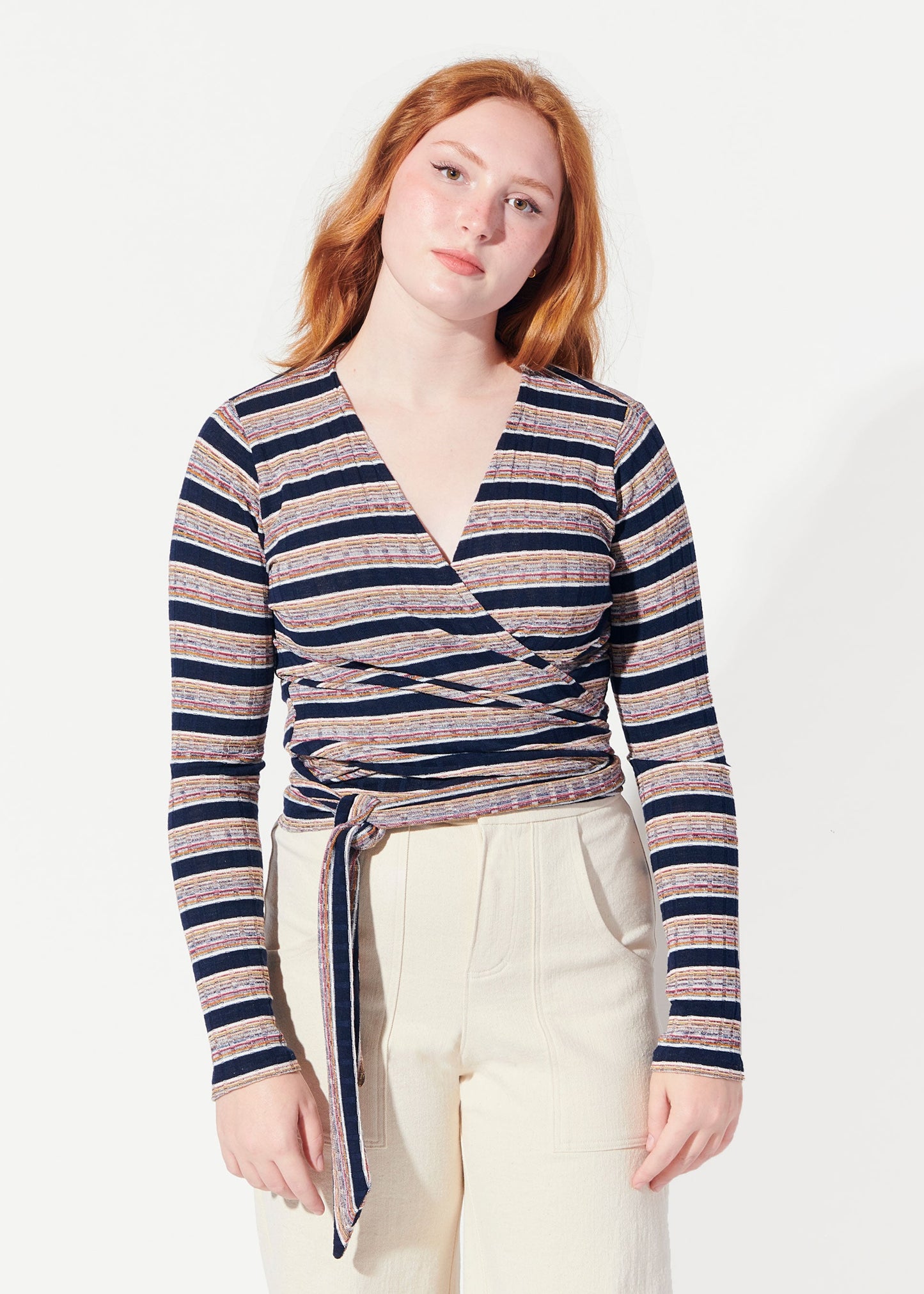 desert disco wrap top midnight view 1