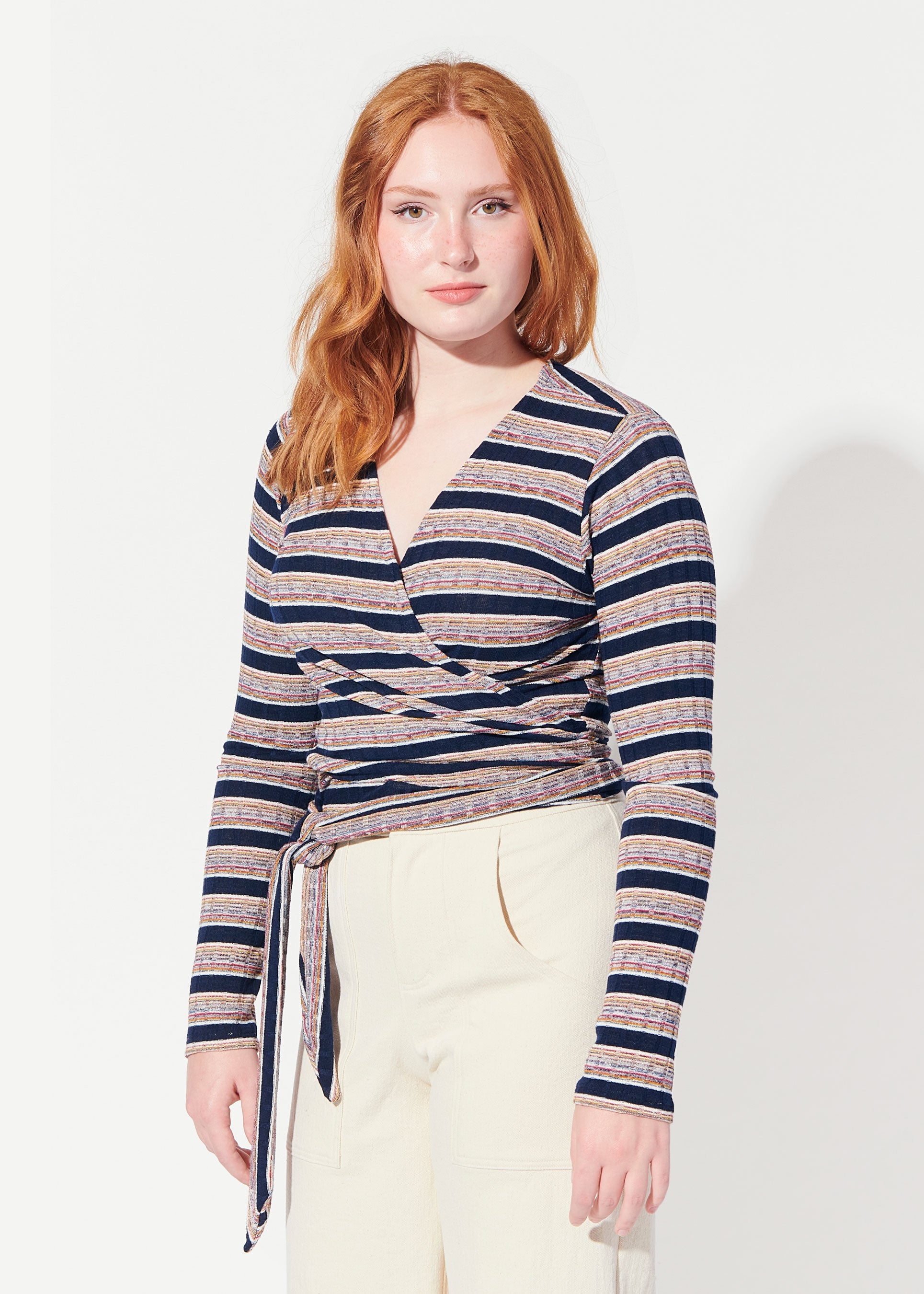 desert disco wrap top midnight view 3