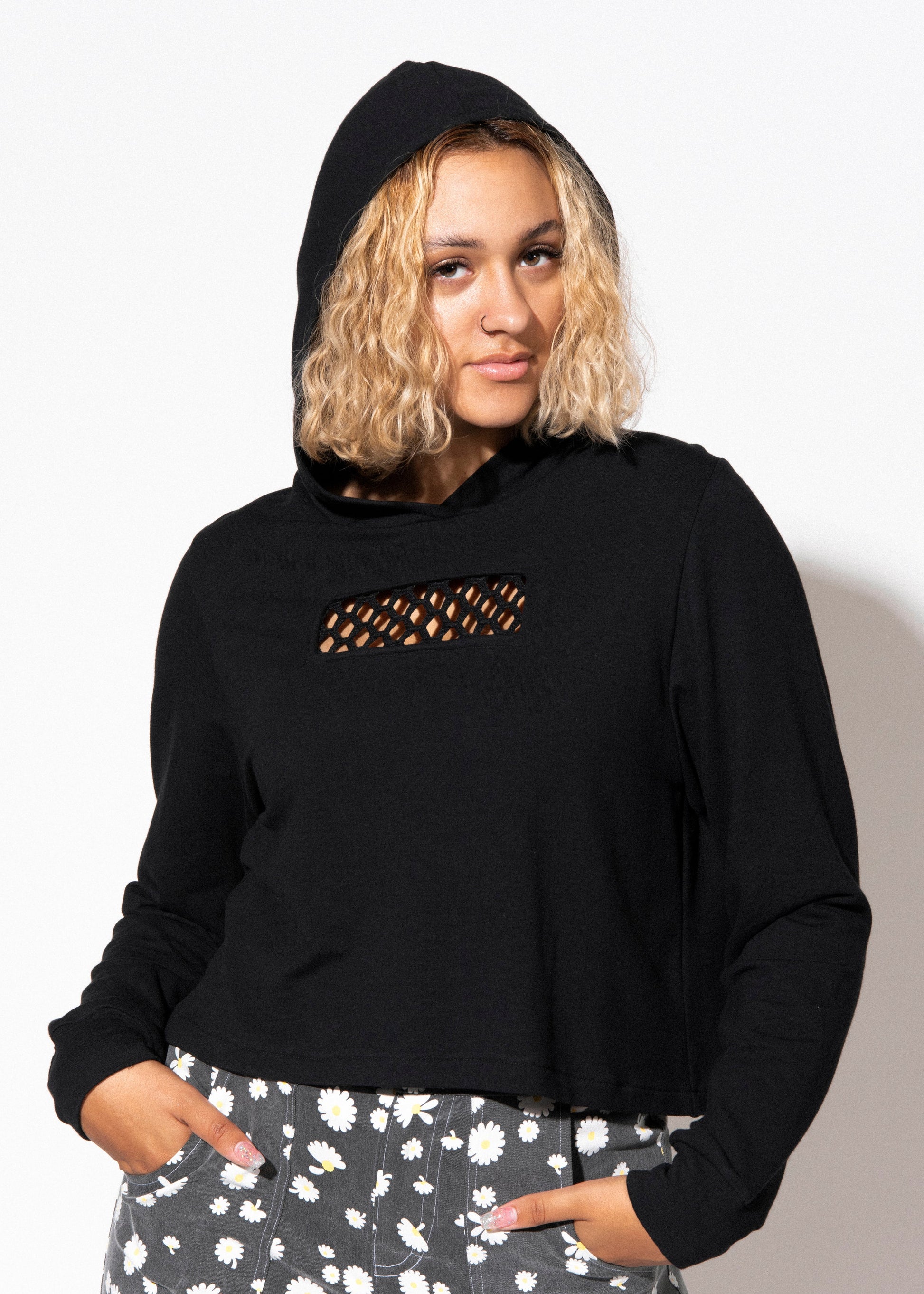 honeycomb hoodie view 2
