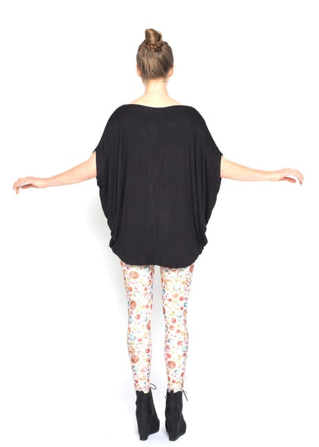 hole punch tee black view 4