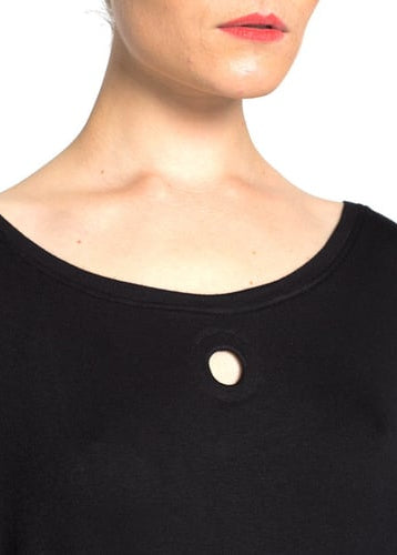 hole punch tee black view 5