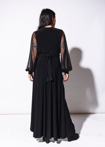 Morticia Wrap Dress