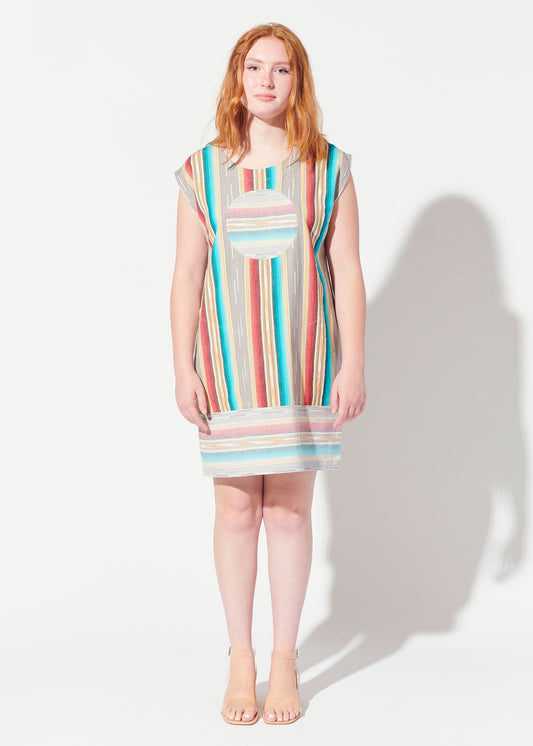 railroad circle dress sandy view 1